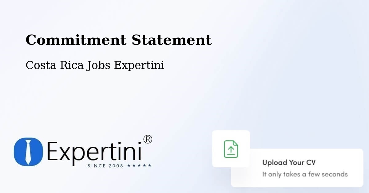 Corporate Commitment – San Marcos - Costa Rica Jobs Expertini